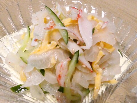 白ゴーヤの中華風サラダ